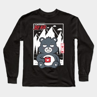 Caffeine Bear II Long Sleeve T-Shirt